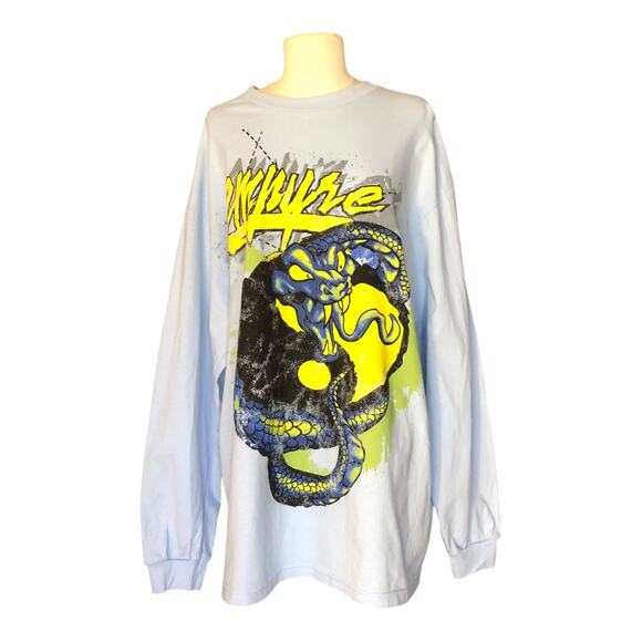 Empyre Skurfed Up Sweatshirt White Crew Neck Long Sleeve Pullover Men's Size XL - Picture 1 of 7